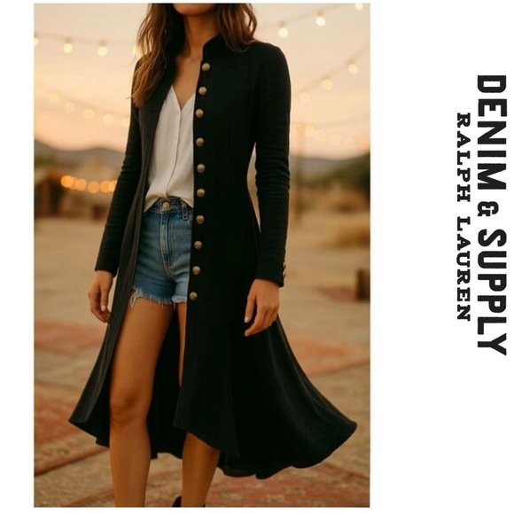 Denim & Supply Ralph Lauren Jackets & Blazers - Ralph Lauren Denim and Supply Long Military Officer's Coat Sz:L